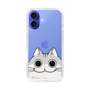 スリムプロテクションケース［ 夜は猫といっしょ - キュルガ - ひょっこり ］