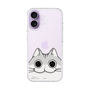 スリムプロテクションケース［ 夜は猫といっしょ - キュルガ - ひょっこり ］