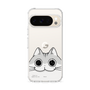 スリムプロテクションケース［ 夜は猫といっしょ - キュルガ - ひょっこり ］