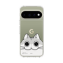 スリムプロテクションケース［ 夜は猫といっしょ - キュルガ - ひょっこり ］