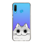 スリムプロテクションケース［ 夜は猫といっしょ - キュルガ - ひょっこり ］
