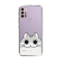 スリムプロテクションケース［ 夜は猫といっしょ - キュルガ - ひょっこり ］