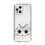 スリムプロテクションケース［ 夜は猫といっしょ - キュルガ - ひょっこり ］