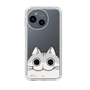 スリムプロテクションケース［ 夜は猫といっしょ - キュルガ - ひょっこり ］