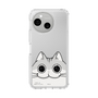 スリムプロテクションケース［ 夜は猫といっしょ - キュルガ - ひょっこり ］