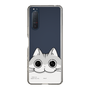 スリムプロテクションケース［ 夜は猫といっしょ - キュルガ - ひょっこり ］