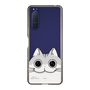 スリムプロテクションケース［ 夜は猫といっしょ - キュルガ - ひょっこり ］