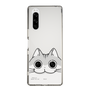 スリムプロテクションケース［ 夜は猫といっしょ - キュルガ - ひょっこり ］