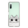 スリムプロテクションケース［ 夜は猫といっしょ - キュルガ - ひょっこり ］