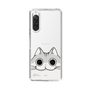 スリムプロテクションケース［ 夜は猫といっしょ - キュルガ - ひょっこり ］