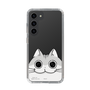 スリムプロテクションケース［ 夜は猫といっしょ - キュルガ - ひょっこり ］