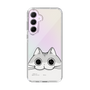 スリムプロテクションケース［ 夜は猫といっしょ - キュルガ - ひょっこり ］