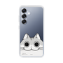 スリムプロテクションケース［ 夜は猫といっしょ - キュルガ - ひょっこり ］
