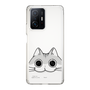 スリムプロテクションケース［ 夜は猫といっしょ - キュルガ - ひょっこり ］