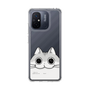 スリムプロテクションケース［ 夜は猫といっしょ - キュルガ - ひょっこり ］