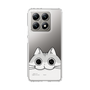 スリムプロテクションケース［ 夜は猫といっしょ - キュルガ - ひょっこり ］