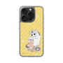 スリムプロテクションケース［ 夜は猫といっしょ - キュルガ - お菓子 ］