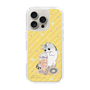 スリムプロテクションケース［ 夜は猫といっしょ - キュルガ - お菓子 ］