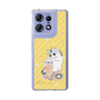 スリムプロテクションケース［ 夜は猫といっしょ - キュルガ - お菓子 ］