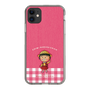 スリムプロテクションケース［ ちびまる子ちゃん - ピンクチェック ］