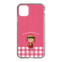 スリムプロテクションケース［ ちびまる子ちゃん - ピンクチェック ］