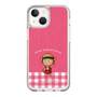 スリムプロテクションケース［ ちびまる子ちゃん - ピンクチェック ］