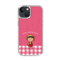スリムプロテクションケース［ ちびまる子ちゃん - ピンクチェック ］