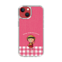 スリムプロテクションケース［ ちびまる子ちゃん - ピンクチェック ］