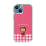 スリムプロテクションケース［ ちびまる子ちゃん - ピンクチェック ］