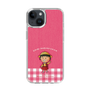 スリムプロテクションケース［ ちびまる子ちゃん - ピンクチェック ］