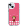 スリムプロテクションケース［ ちびまる子ちゃん - ピンクチェック ］