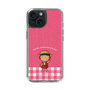 スリムプロテクションケース［ ちびまる子ちゃん - ピンクチェック ］