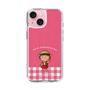 スリムプロテクションケース［ ちびまる子ちゃん - ピンクチェック ］
