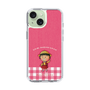 スリムプロテクションケース［ ちびまる子ちゃん - ピンクチェック ］