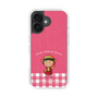 スリムプロテクションケース［ ちびまる子ちゃん - ピンクチェック ］