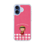 スリムプロテクションケース［ ちびまる子ちゃん - ピンクチェック ］