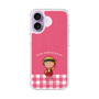 スリムプロテクションケース［ ちびまる子ちゃん - ピンクチェック ］