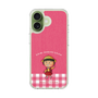 スリムプロテクションケース［ ちびまる子ちゃん - ピンクチェック ］