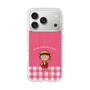 スリムプロテクションケース［ ちびまる子ちゃん - ピンクチェック ］