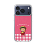 スリムプロテクションケース［ ちびまる子ちゃん - ピンクチェック ］