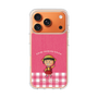 スリムプロテクションケース［ ちびまる子ちゃん - ピンクチェック ］