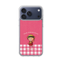スリムプロテクションケース［ ちびまる子ちゃん - ピンクチェック ］