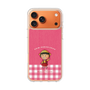 スリムプロテクションケース［ ちびまる子ちゃん - ピンクチェック ］