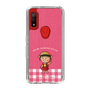 スリムプロテクションケース［ ちびまる子ちゃん - ピンクチェック ］