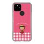 スリムプロテクションケース［ ちびまる子ちゃん - ピンクチェック ］