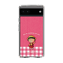 スリムプロテクションケース［ ちびまる子ちゃん - ピンクチェック ］