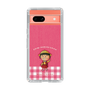スリムプロテクションケース［ ちびまる子ちゃん - ピンクチェック ］