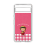 スリムプロテクションケース［ ちびまる子ちゃん - ピンクチェック ］