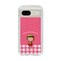 スリムプロテクションケース［ ちびまる子ちゃん - ピンクチェック ］
