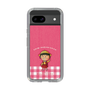 スリムプロテクションケース［ ちびまる子ちゃん - ピンクチェック ］